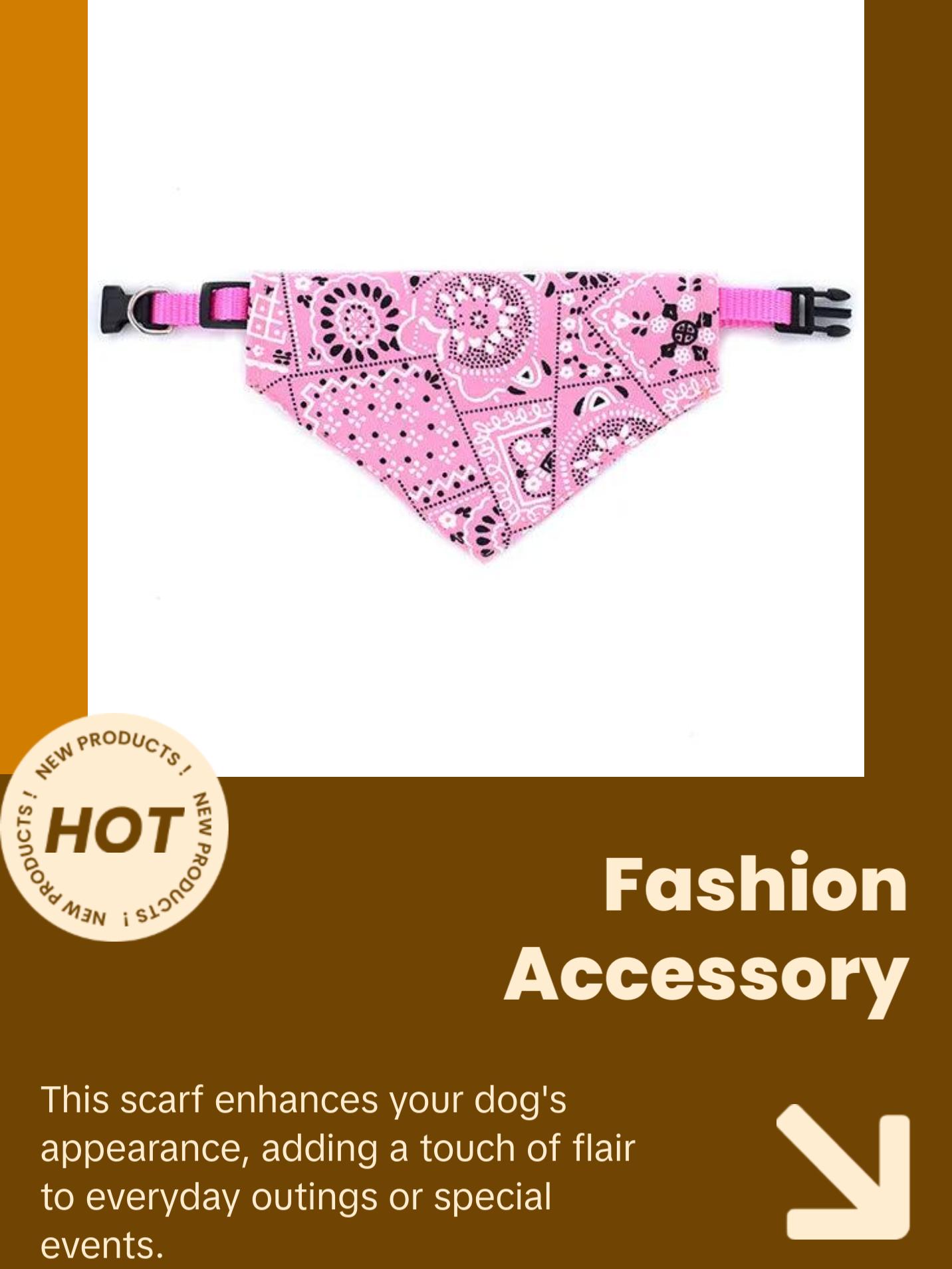 Collar Neck Bandana Scarf