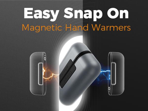 Ocoopa Hand Warmers-UT2s Series Magnetic Rechargeable 10000mAh 16 Hours Warmth for Raynaud's Disease Campers Hikers Golfers