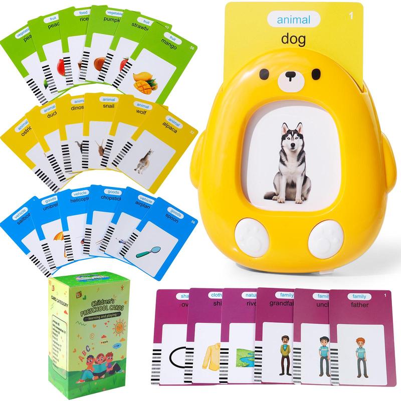 Talking Flash Card Toy for Kids with 224 Sight Words - Educational Language Learning Toy