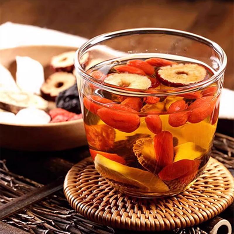 Unique Kidney Tea Formula: Ginseng Five Treasures Tea - Natural Herbal Tea - A Healthy Blend of Natural Ingredients Including Ginseng Maca Goji Berries and More-Suitable as a Health Beverage For both Men and Women