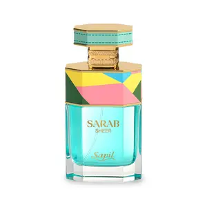 Sapil Sarab Sheer Eau de Parfum Unisex – Light Fruity Musk Perfume with Peach, Raspberry and Soft Vanilla, Airy Long-Lasting Skin Scent, 100ml