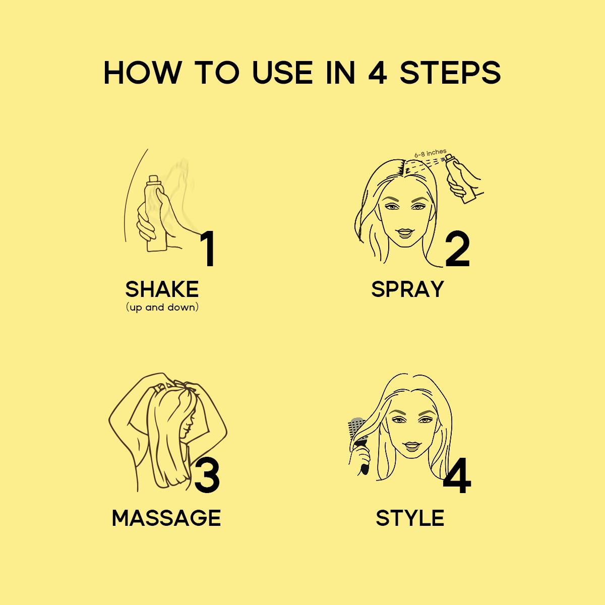 Halovida Instant Fresh Volumizing Invisible Dry Shampoo - Organic Cleansing Conditioner for Voluminous & Hydrated Hair, Absorbs Oils,Gentle,Clarifying Shampoo(150ml/60ml)