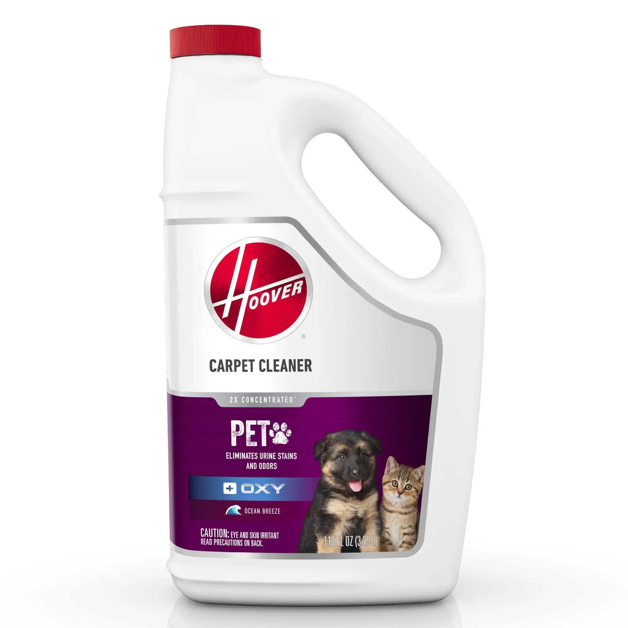 Hoover Oxy Pet Enzyme-Based Carpet Cleaning Formula, 116oz Urine Remover and Stain, Odor Eliminator