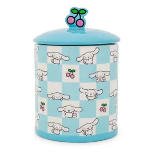 Sanrio Cinnamoroll Cherry Ceramic Snack Jar | Holds 64 Ounces