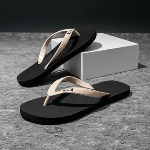 Men's Summer Outdoor Slippers Anti-Slip Breathable Clip-On Flip Flops Casual Beach Sandals for Walking Shoes Girl Footwear Slide