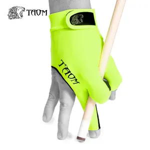 Taom Midas Billiard Glove for Right Hand Lime Yellow S