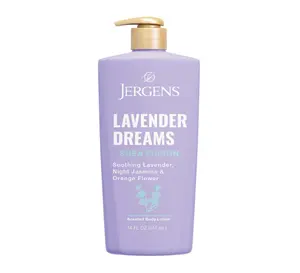 Jergens Shea Fusion Lavender Dreams Body Lotion, Moisturizer with Shea Butter & Vitamin E, 14 Fl Oz