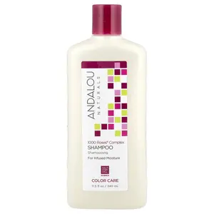 Andalou Naturals Shampoo, Color Care, 1000 Roses® Complex, 11.5 fl oz (340 ml)