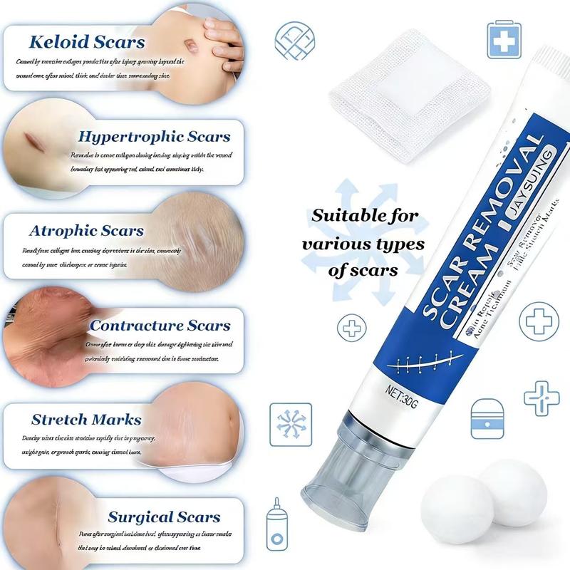 Scar Cream,Silicone Scar Gel,Scar RemovalCream,Scar Silicone Gel,Scar Gel,Scar Creamfor Surgical Scars and Keloid Bump
