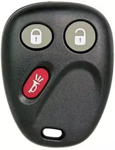 3 Button Remote Keyless Entry for GMC Yukon, Sierra, Chevy Silverado, Suburban, Tahoe, Avalanche, S10 Pickup, Cadillac Escalade 2001-2006 FCC ID: KOBLEAR1XT CAN: 3521-102-1718 PN: 15042968