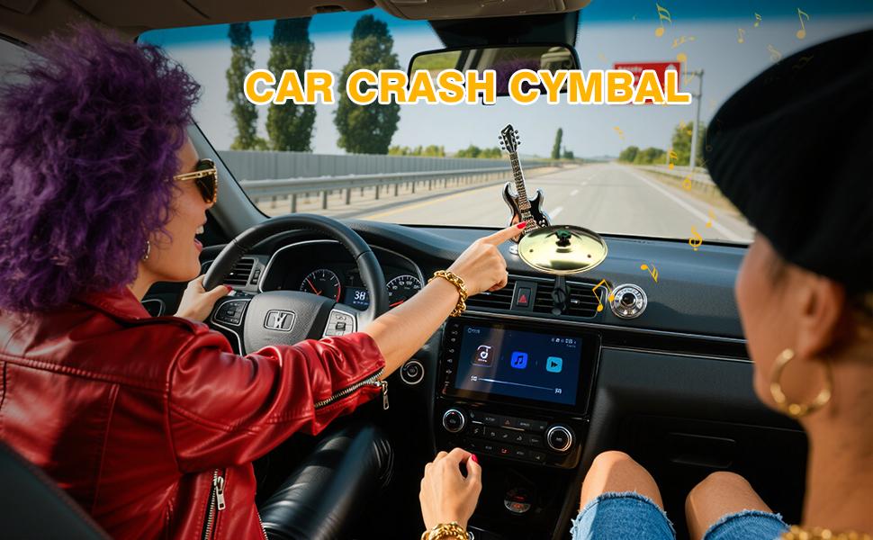 Windyway Car Cymbal air outlet,car drum, drum set, steering wheel percussion,stress-relieving interactive drum,driving without boredom,freely control the rhythm,no restrictions on vehicle type, Adjustable,Perfect Gift Windyway Car Cymbal air outlet,car drum, drum set, steering wheel percussion,stress-relieving interactive drum,driving without boredom,freely control the rhythm,no restrictions on vehicle type, Adjustable,Perfect Gift
