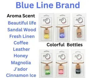Blue Line - Colorful Square Bottle diffusers
