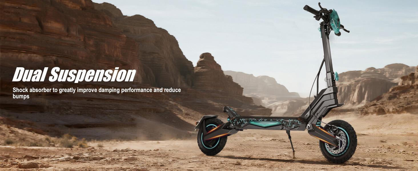 ScootHop G2/G2Pro Electric Scooter for Adults 800/1000W*2 Brushless Motor 10" Off-Road Tires 28/35MPH Range Foldable Commuter E-Scooter with LED Display Dual Braking System H Batteries TikTokShopNewYear SpringStatements