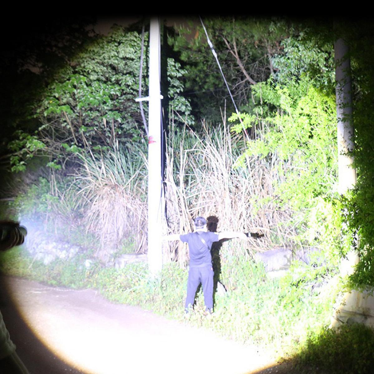 Strong Flashlight 2000LM LED with charging Phone function Digital display of power, Rechargeable，Zoomable, , X4Waterproof, Adjustable Brightness Flash Light for Outdoor, Emergency, Camping Accessories