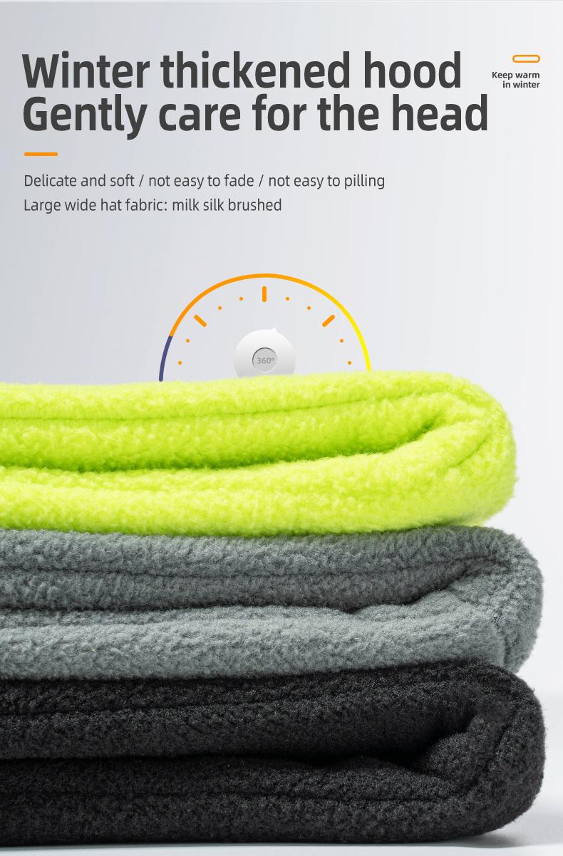 ROCKBROS Unisex Ski Mask for Men Women Winter Balaclava Thermal Fleece Water-resistant Windproof Breathable for Cold Weather