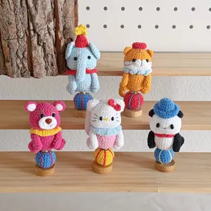 Spinning Circus Animals Small Decoration