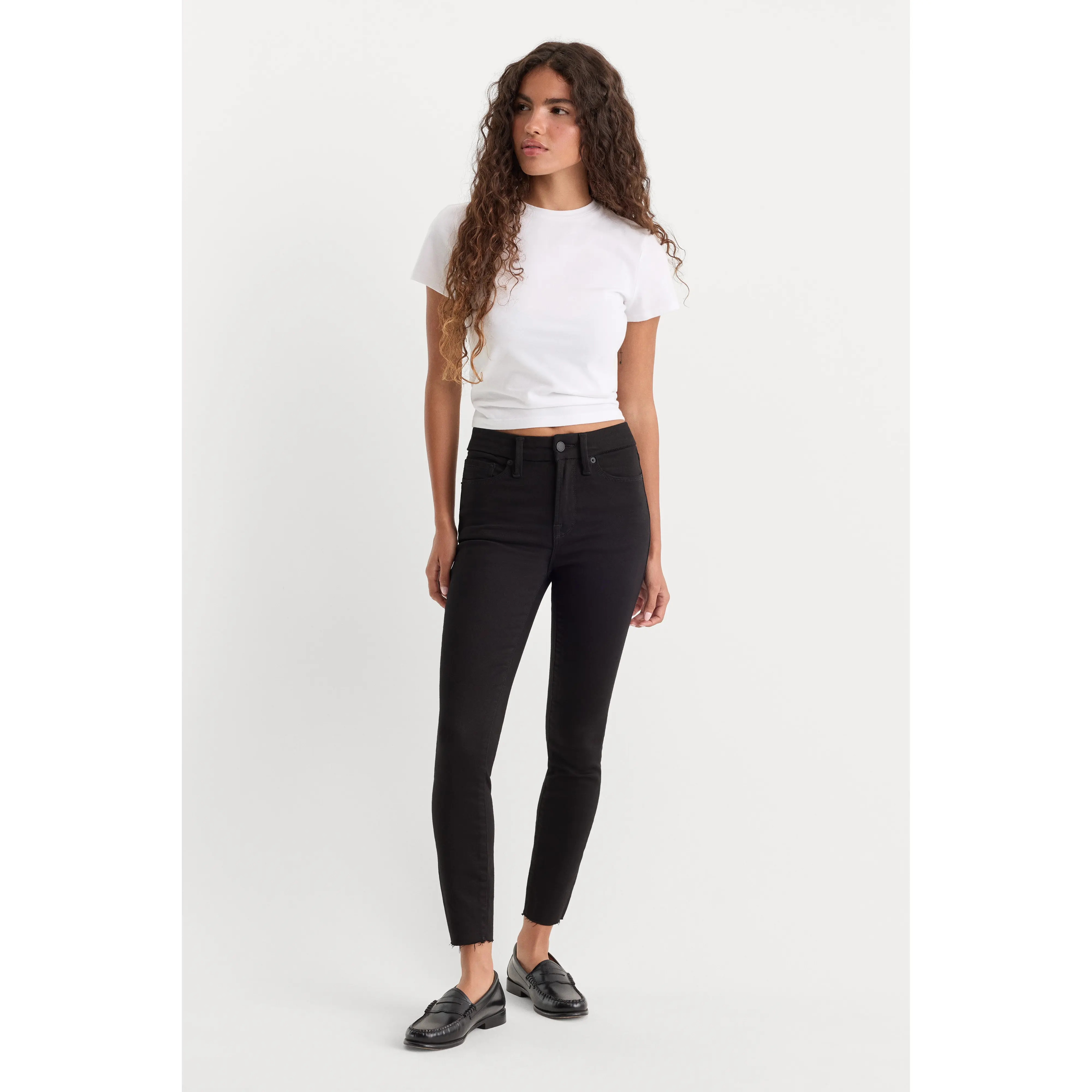 NEVER FADE GOOD PETITE SKINNY JEANS | BLACK