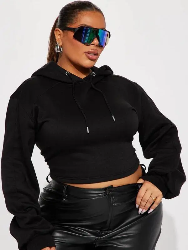 Strap Me Up Lounge Hoodie - Black