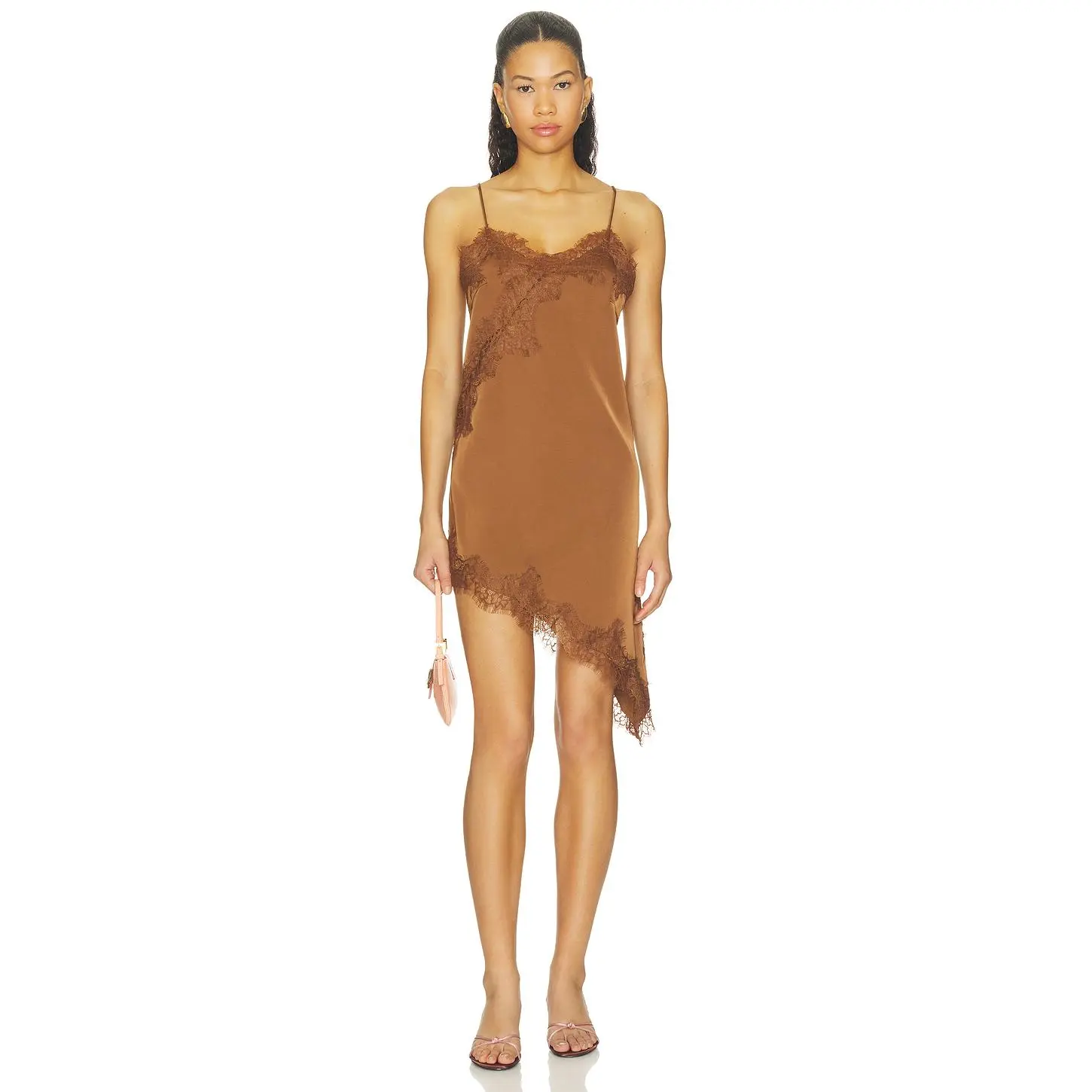 superdown Jaxine Mini Dress in Brown