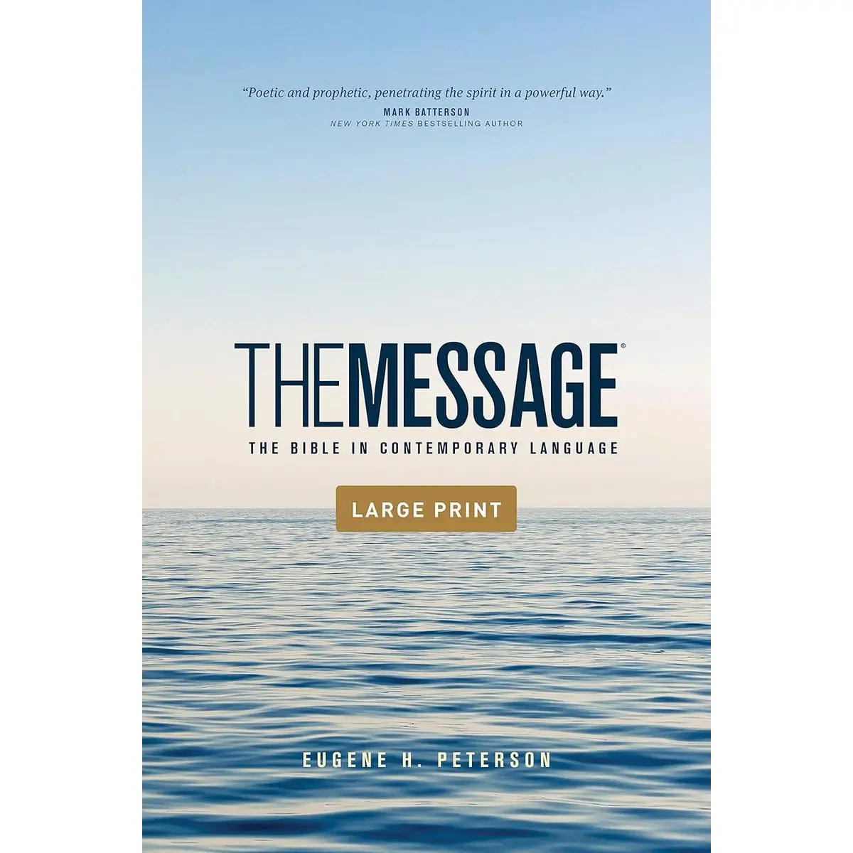 The Message Outreach Edition, Large Print (Softcover): The Bible in Contemporary Language Paperback – Large Print, October 6, 2020