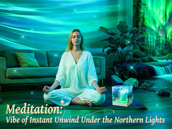 OneFire Flower Lamp Ambient Lighting for Bedroom Cool Things Water Ripple Lamp Dimmable+Remote+Timer Space Projector Gifts for Her Pink Roses Romantic Room Decor Couple Time Night Light