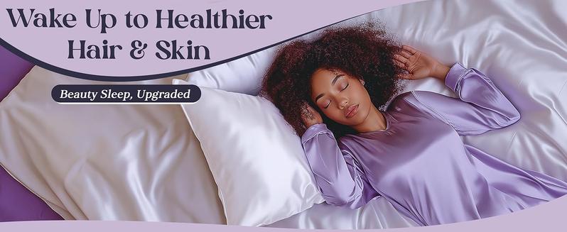 DECOLURE 100% Pure Mulberry Silk Pillowcase – 30 Momme 6A Grade, Cooling, Anti-Frizz, Hypoallergenic, Hidden Zipper (Standard, Queen, King)