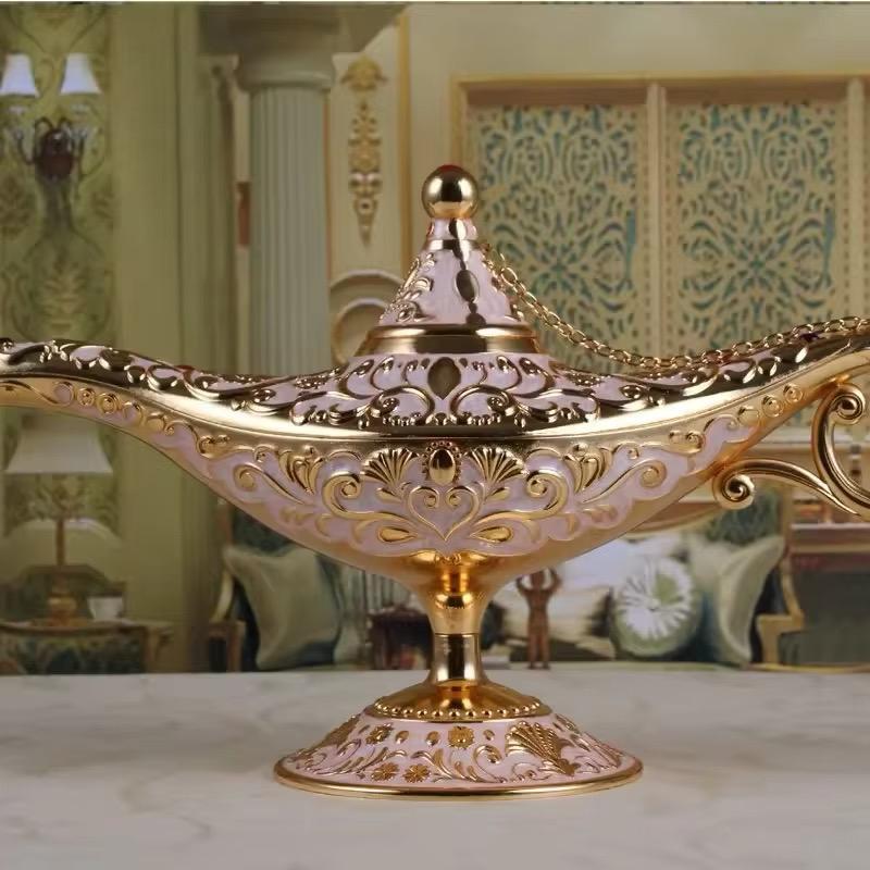 Vintage Magical Legend Aladdin Genie Lamp