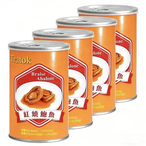 Ready-to-Eat Braised Abalone combo pack（4 cans) 6 pieces per can