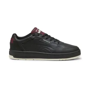 PUMA Mens Porsche Legacy Court Classic Lux Sneakers Shoes Casual - Black