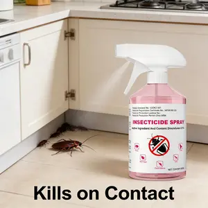Effective Pest Control Solution for Cockroaches &Otherinsects User-Friendly & Versatile Usage Kills RoachesDead