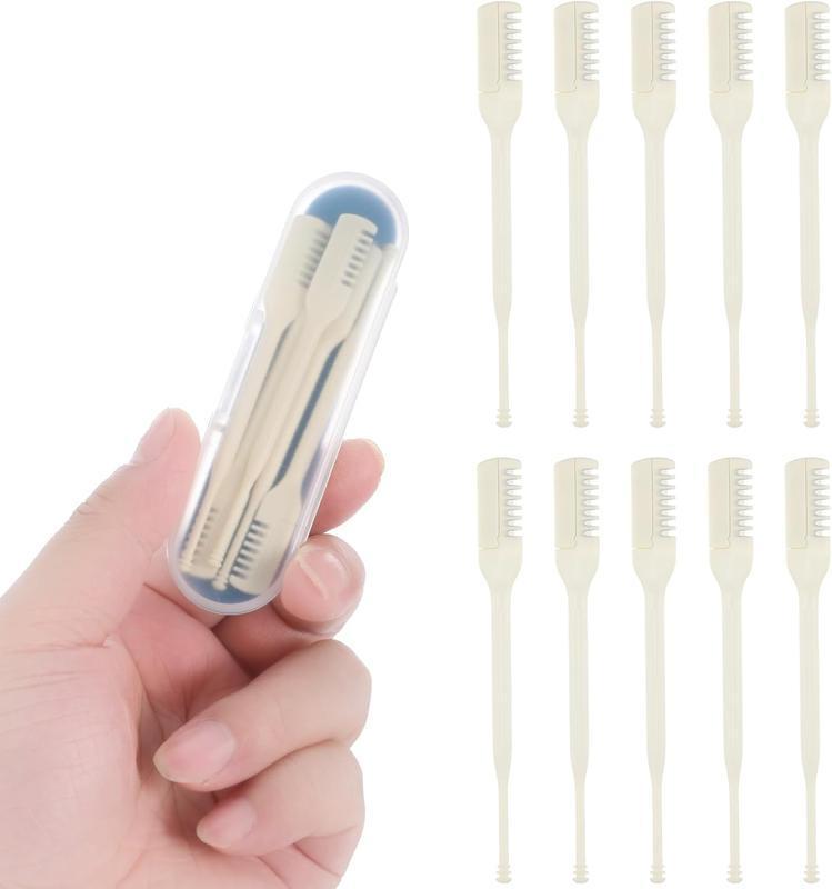 JPHYLL Professional Nasal Hair Trimmer & Ear Cleaner 2-in-1 with 360° Rotating Heads 12 Replaceable Heads for Safe Painless Personal Hygiene