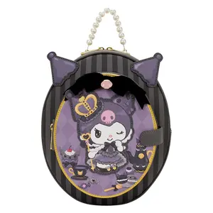 Loungefly Sanrio Kuromi 20th Anniversary Cameo Mini Backpack