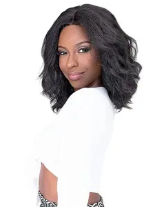 Janet Collection Synthetic Natural Me Deep Part Lace Wig - JODE