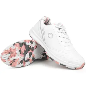 Women’s golf shoes, lightweight and comfortable golf training sneakers, outdoor non-slip wedge-free design athletic shoes, women’s casual sports shoes