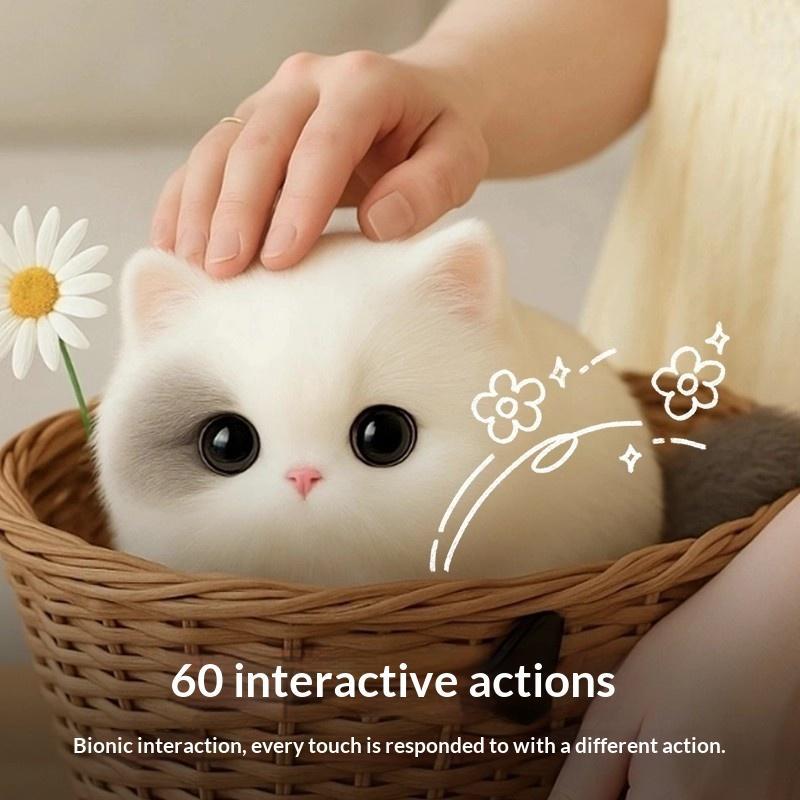 WALULU Cat AI Talking Toy Emotional Companion Plush Doll Children Trendy Gift Electronic Pet Interactive Plaything