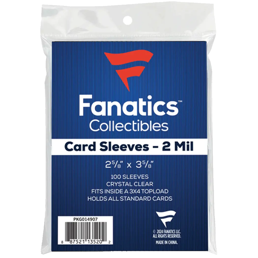 Fanatics Collectibles Soft Sleeves - 100 Count