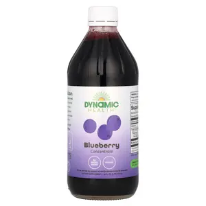 Dynamic Health Blueberry Concentrate, Glass, 16 fl oz (473 ml)
