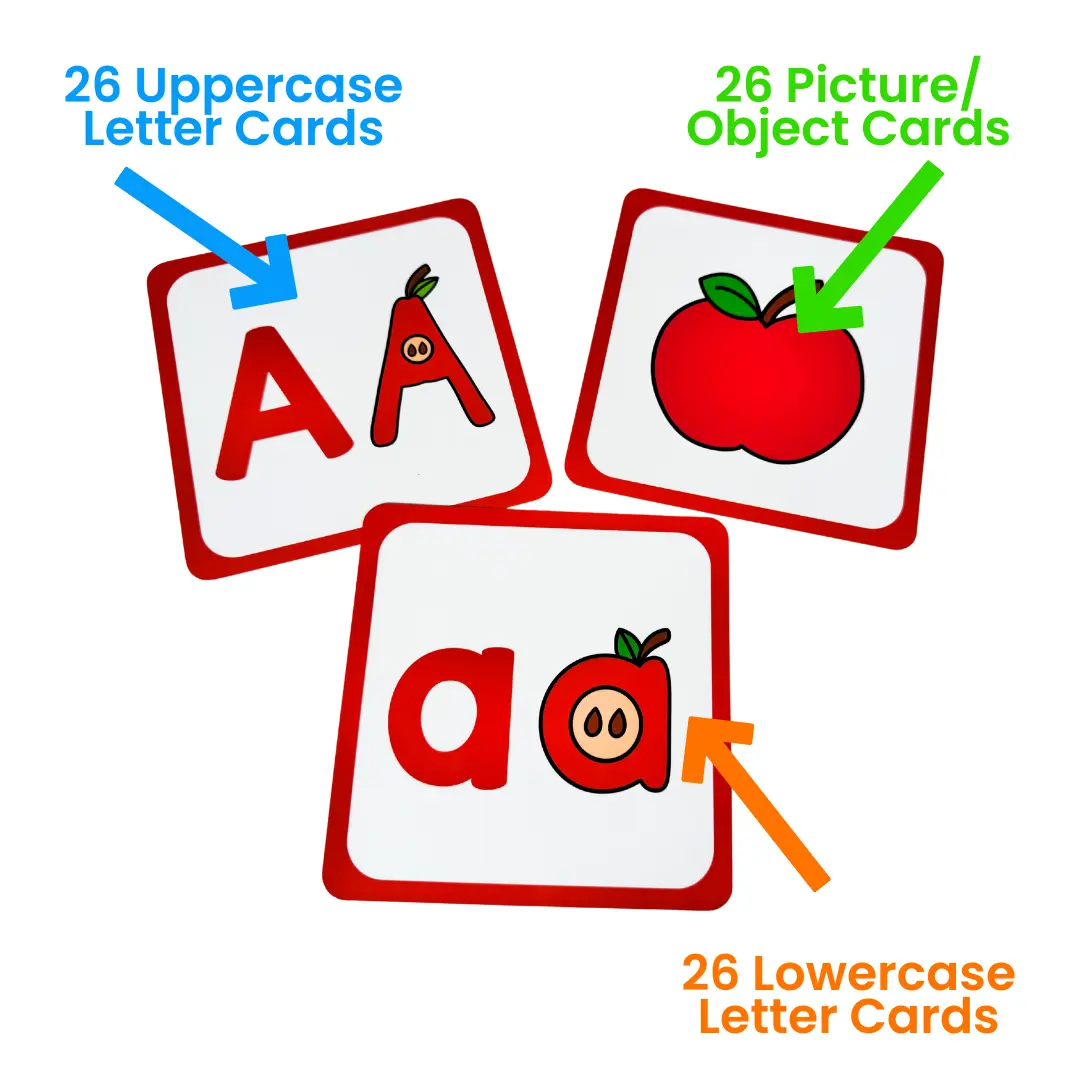 LETTERS and Sounds Mnemonic Cards Set - TikTok Shop