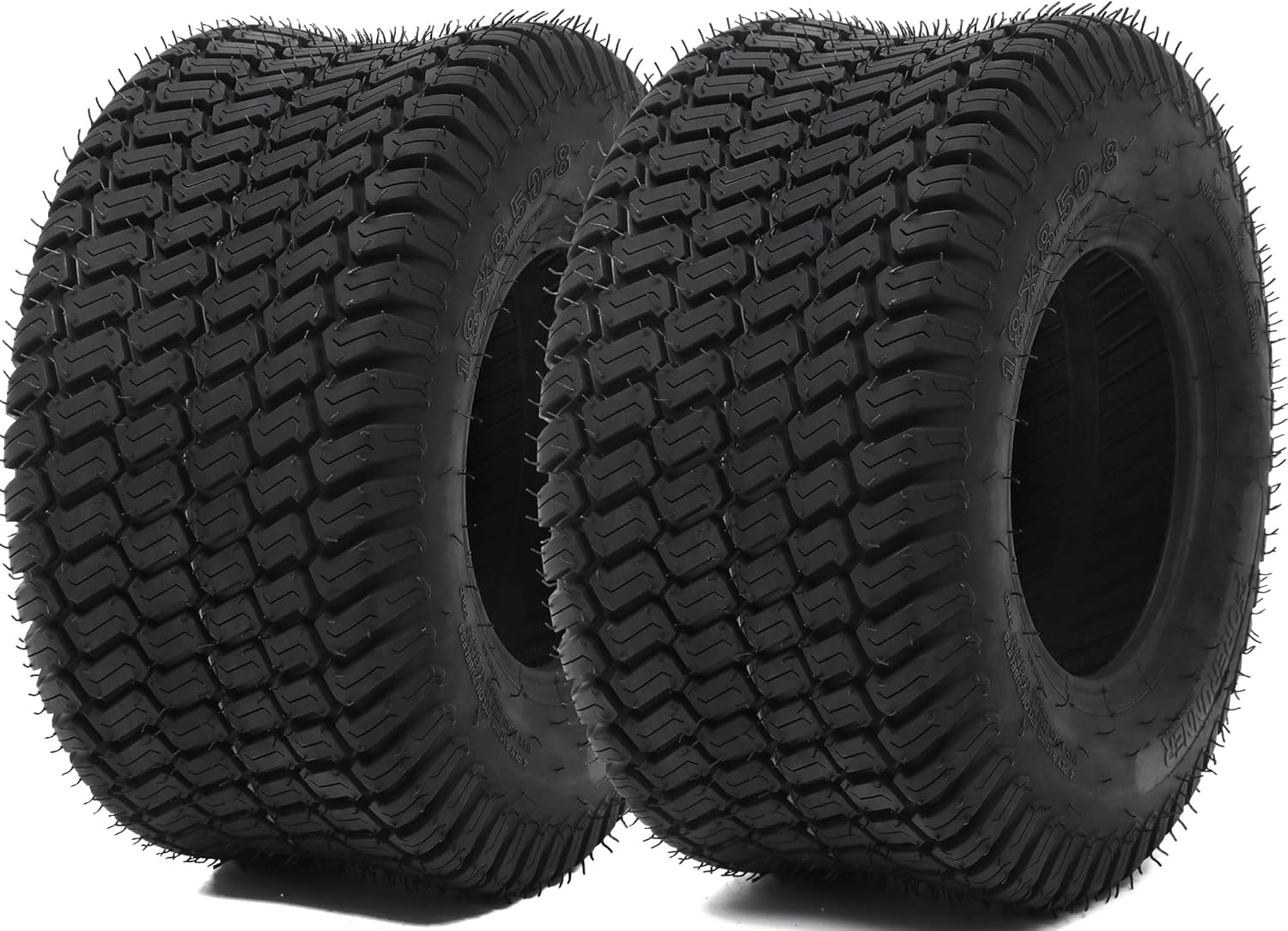 YITAMOTOR 18x8.5-8 Lawn Mower Tires, Suitable for Lawnmowers, Motorcycles, Garden Tractors, Golf Carts, and Farm Equipment, 4Ply, Set of 2 YITAMOTOR 18x8.5-8 Lawn Mower Tires, Suitable for Lawnmowers, Motorcycles, Garden Tractors, Golf Carts, and Farm Equipment, 4Ply, Set of 2