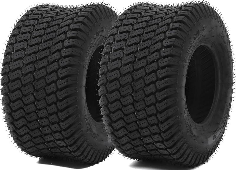 YITAMOTOR 18x8.5-8 Lawn Mower Tires, Suitable for Lawnmowers, Motorcycles, Garden Tractors, Golf Carts, and Farm Equipment, 4Ply, Set of 2