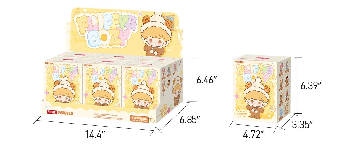 unboxing - POP BEAN Fluffy & Cozy Series-Plush Pendant Blind Box