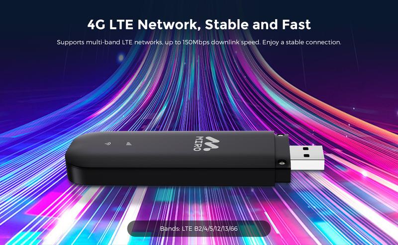 MIRO UFI USB WiFi Dongle - 4G High - Speed, Plug & Play, Dual Slots MIRO UFI USB WiFi Dongle - 4G High - Speed, Plug & Play, Dual Slots
