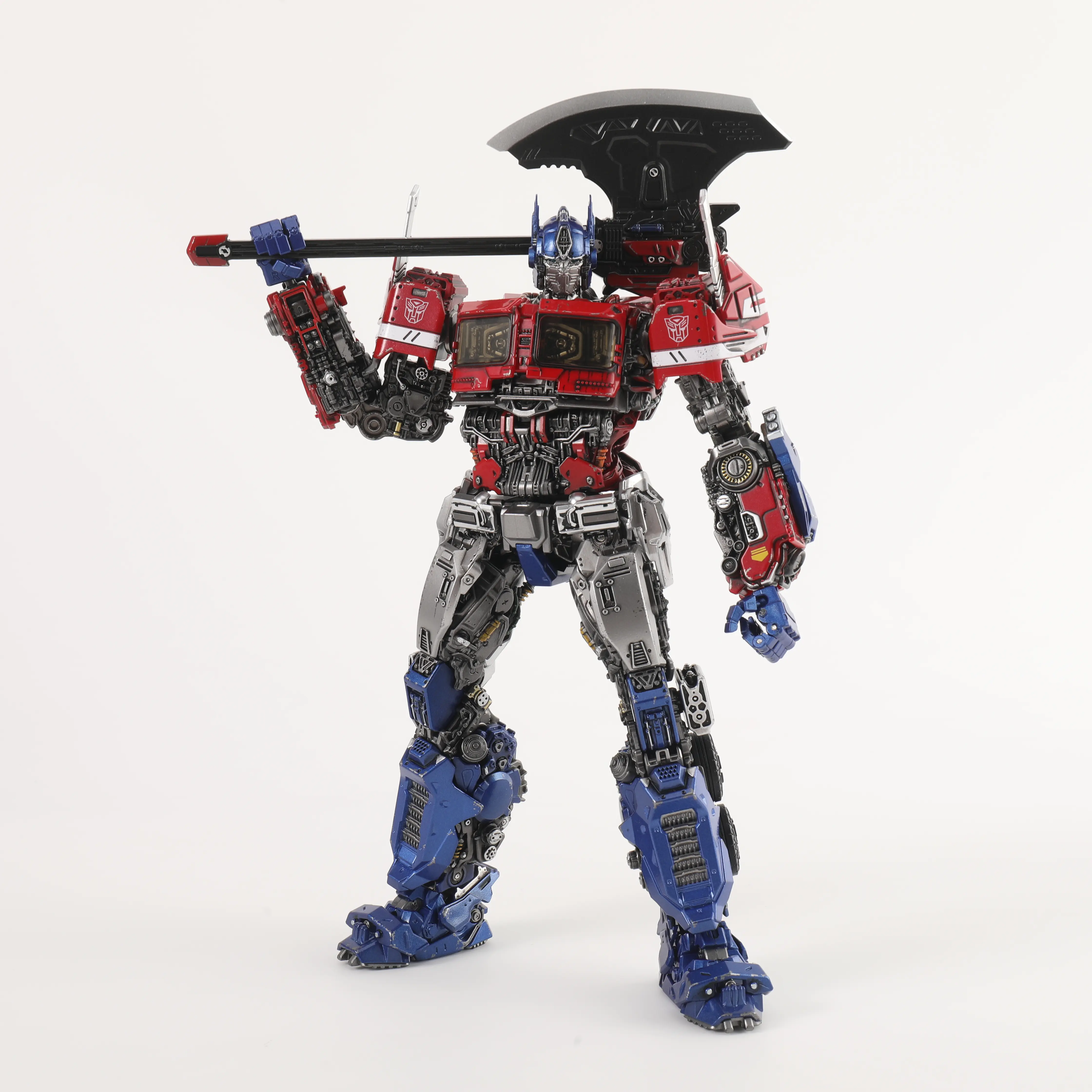 YOLOPARK Megatron Transformers Toys Revenge of The Fallen Action Figure - Diecast Version,AMK PRO Series 8.66 Inch Highly Articulated Transformers Model Kit for Ages 15 and Up,No Converting