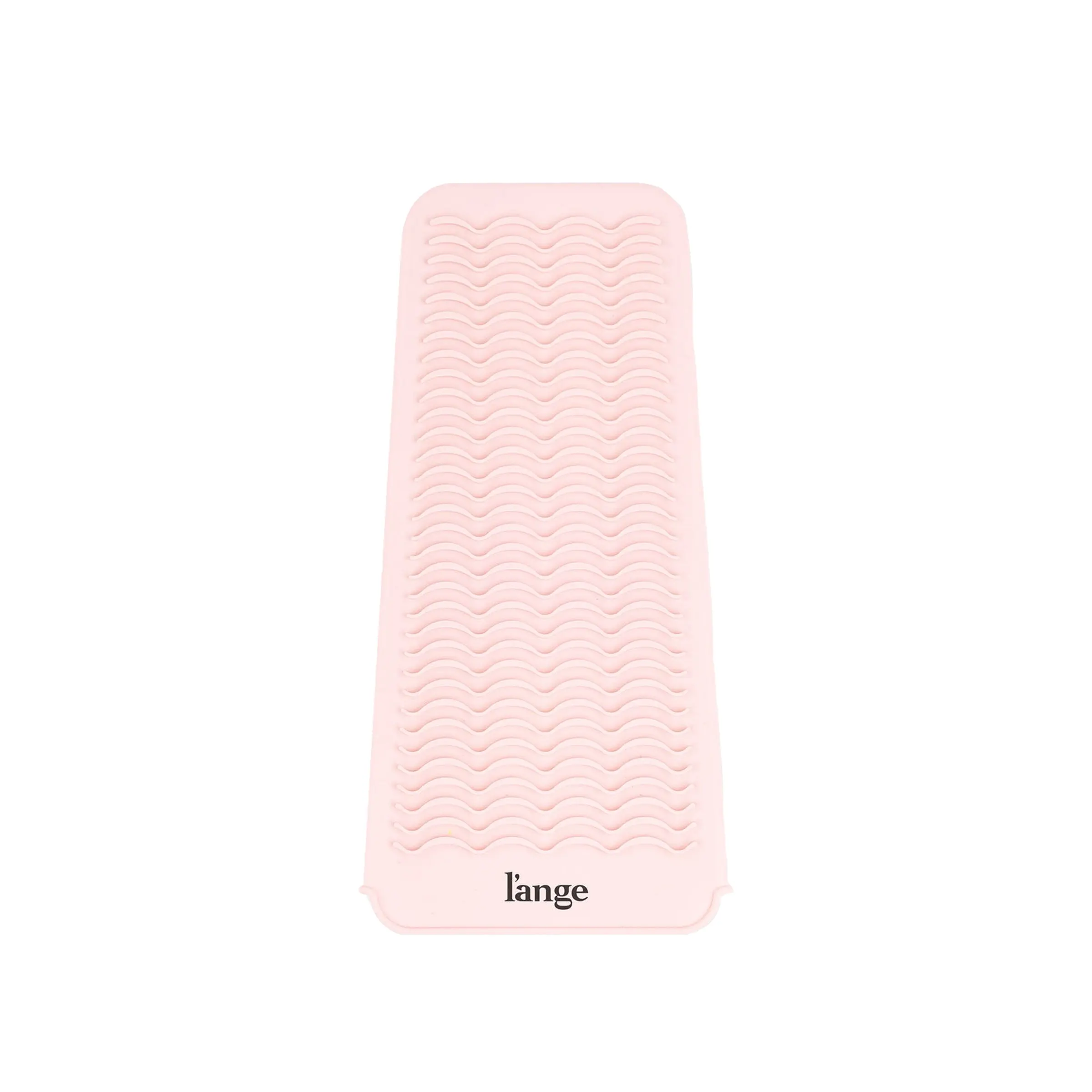 L'ANGE HAIR - Heat-Resistant Mat, Professional Heat Mat for Curling Iron, Flat Iron and Hair Styling Tools, Heat Resistant Mats for Countertop Vanity Mat Organizer, Haircare, Pouch, Silicone
