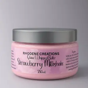 Strawberry milkshake body butter