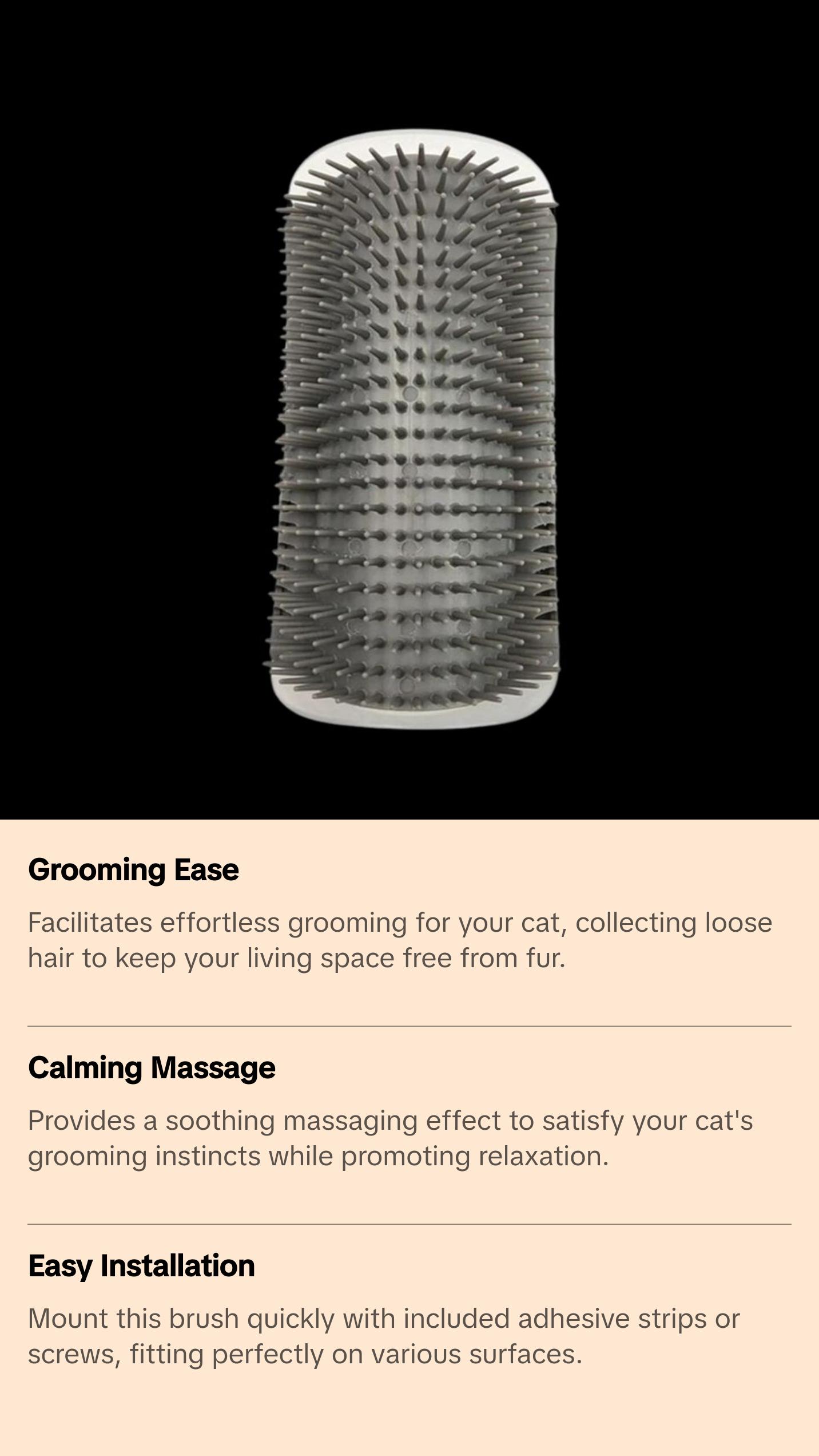 Self Groomer Kitty Brush