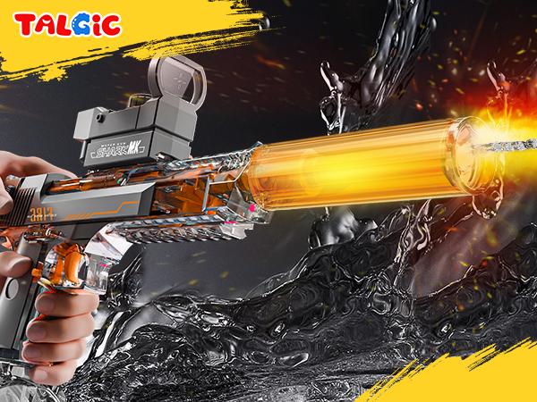 TALGIC Green Powerful Electric Water Toy for summer, best for summer outdoor pool party, water series