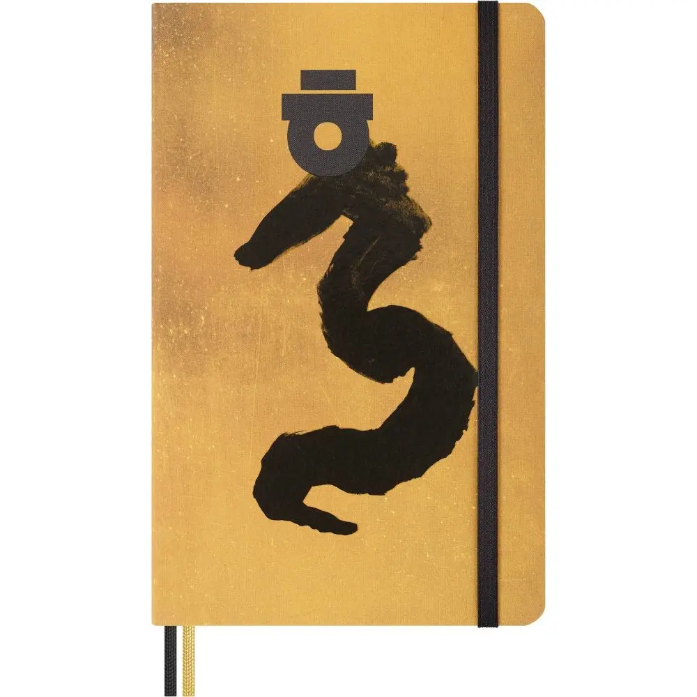 Moleskine 176pg Ruled Large Journal 8.29"x5.12" Year of the Dragon: Hard Cover Elastic Band FSC Certified