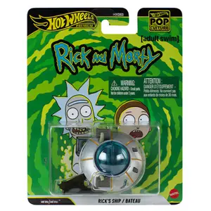 Hot Wheels Pop Culture 2026, Rick and Morty, Rick’s Ship, 1:64 Scale, Diecast Model Car