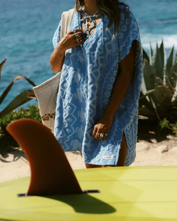 Swimming Turtles Cover Up - Womens